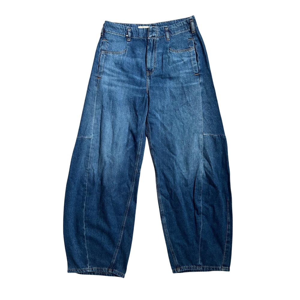 NEW Anthropologie Pilcro Georgia Full-Length High Rise Barrel Jeans Size 29 - Picture 4 of 11